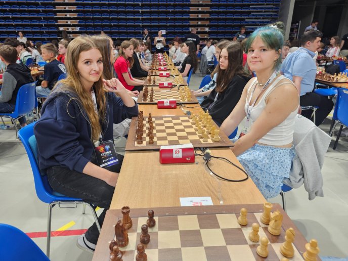 Kasia Tkacz 12 w Mistrzostwach Europy w Blitzu !