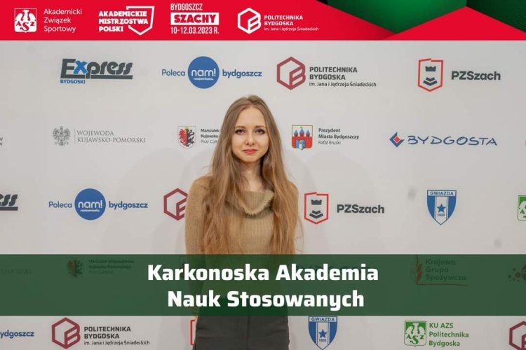 Kasia ze srebrnym medalem Akademickich Mistrzostw Polski