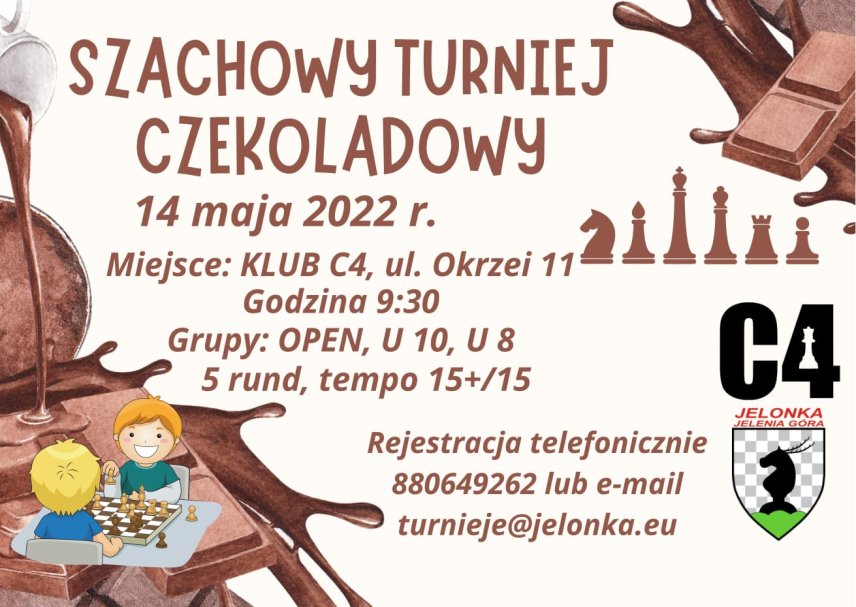 Szachowy Turniej Czekoladowy 14.05.2022