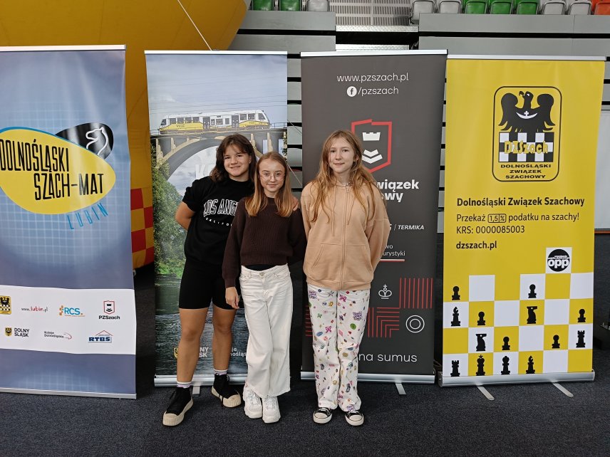 Finał Dolnośląski SZACH-MAT w Lubinie - srebrna Oliwka