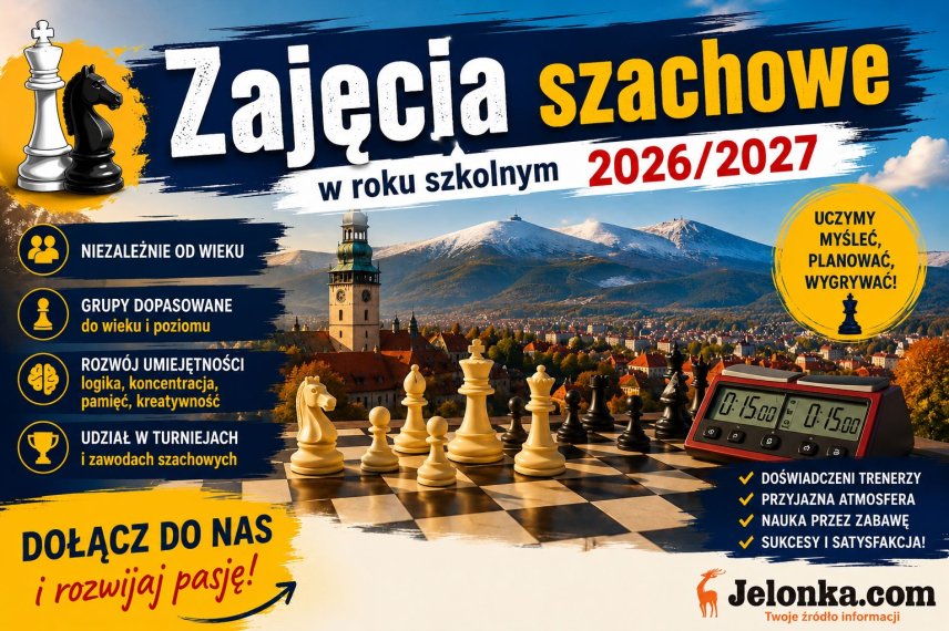 Zajęcia szachowe - rok szkolny 2026/2027